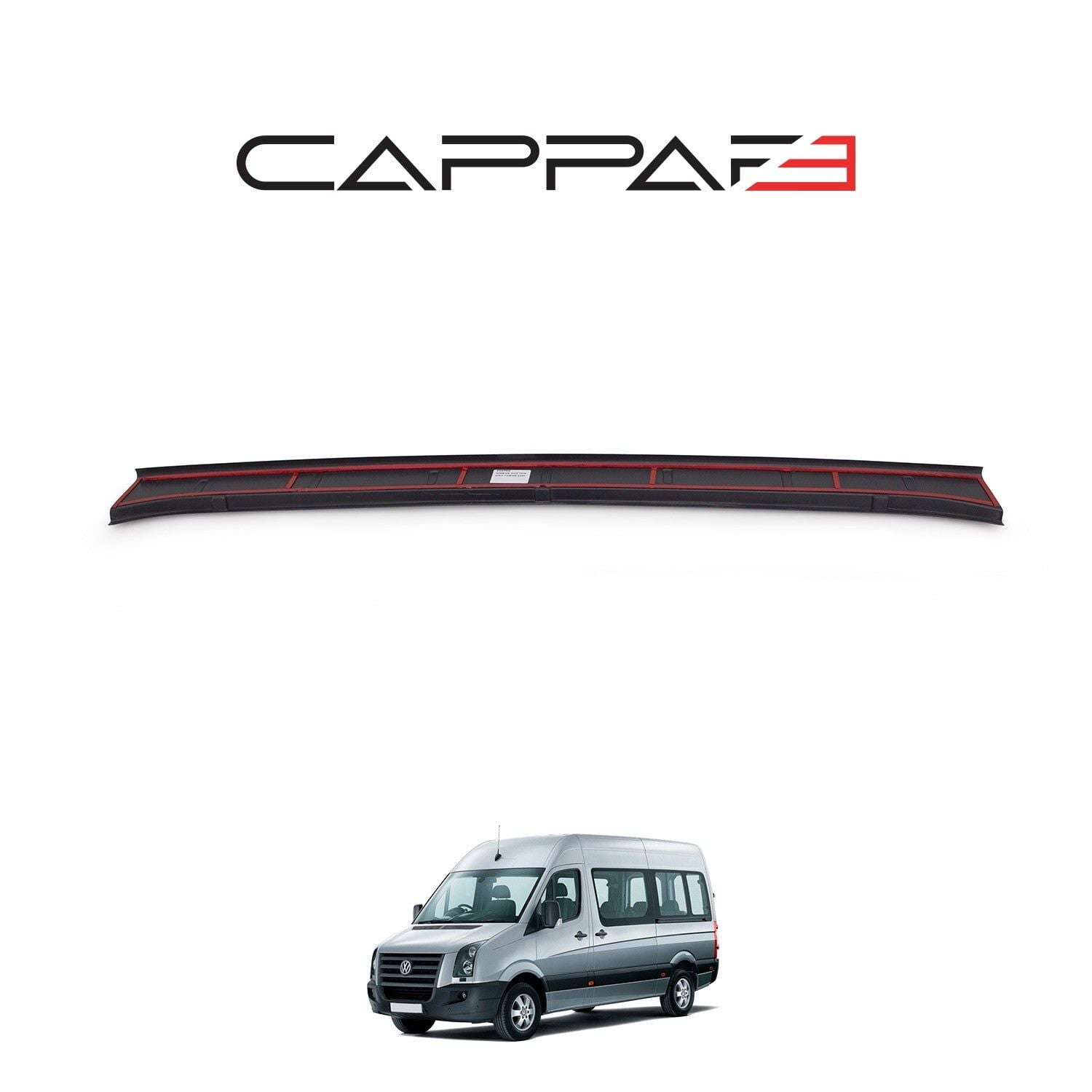 Volkswagen Crafter 2006-2012 Yıl Aralığı Uyumlu Arka Tampon Eşiği Mat