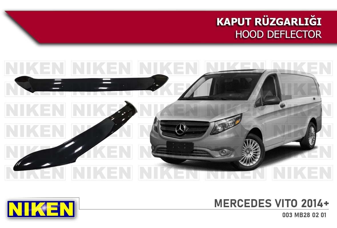 MERCEDES VITO (2014-) KAPUT RÜZGARLIĞI ECO