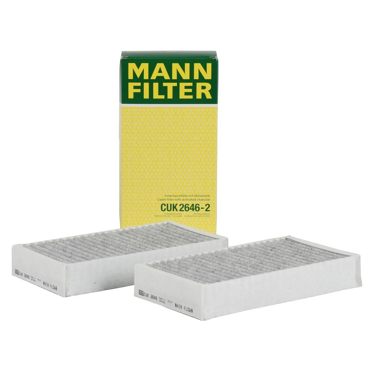 MERCEDES-BENZ W164-251 06- POLEN FILTRESI A1648300218 MANN