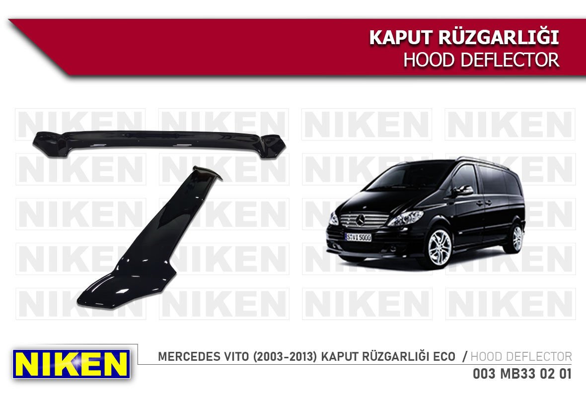 MERCEDES VITO (2003-2013) KAPUT RÜZGARLIĞI ECO