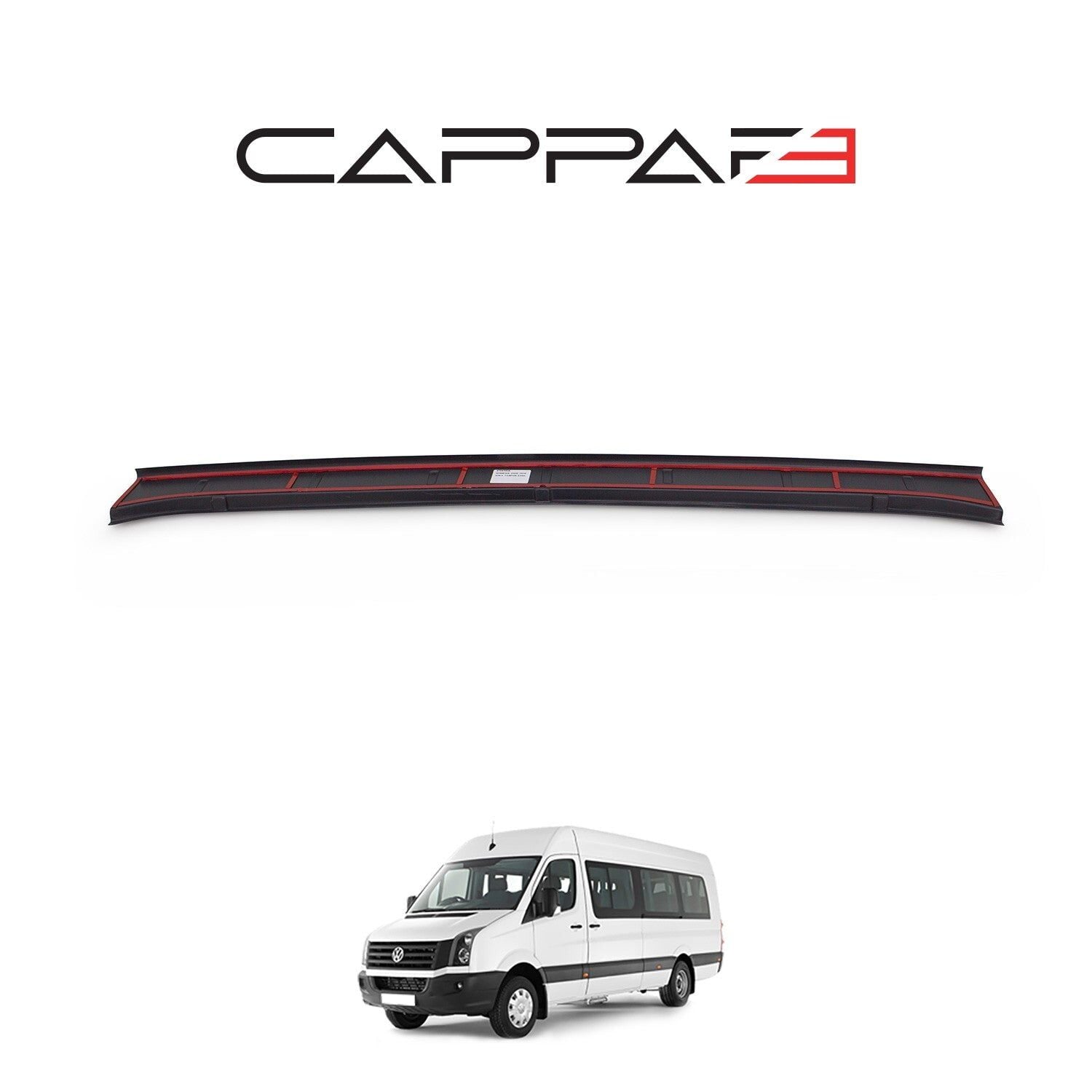 Volkswagen Crafter 2012-2017 Yıl Aralığı Uyumlu Arka Tampon Eşiği Mat