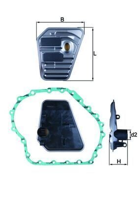 AUDI A4-A6 00- SANZUMAN YAG FILTRESI 01J301517D MAHLE
