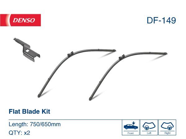 CITROEN C4 (B7) / DS4 / 308 07- SILECEK SÜPÜRGE ÖN TAKIM 1642334080 DENSO