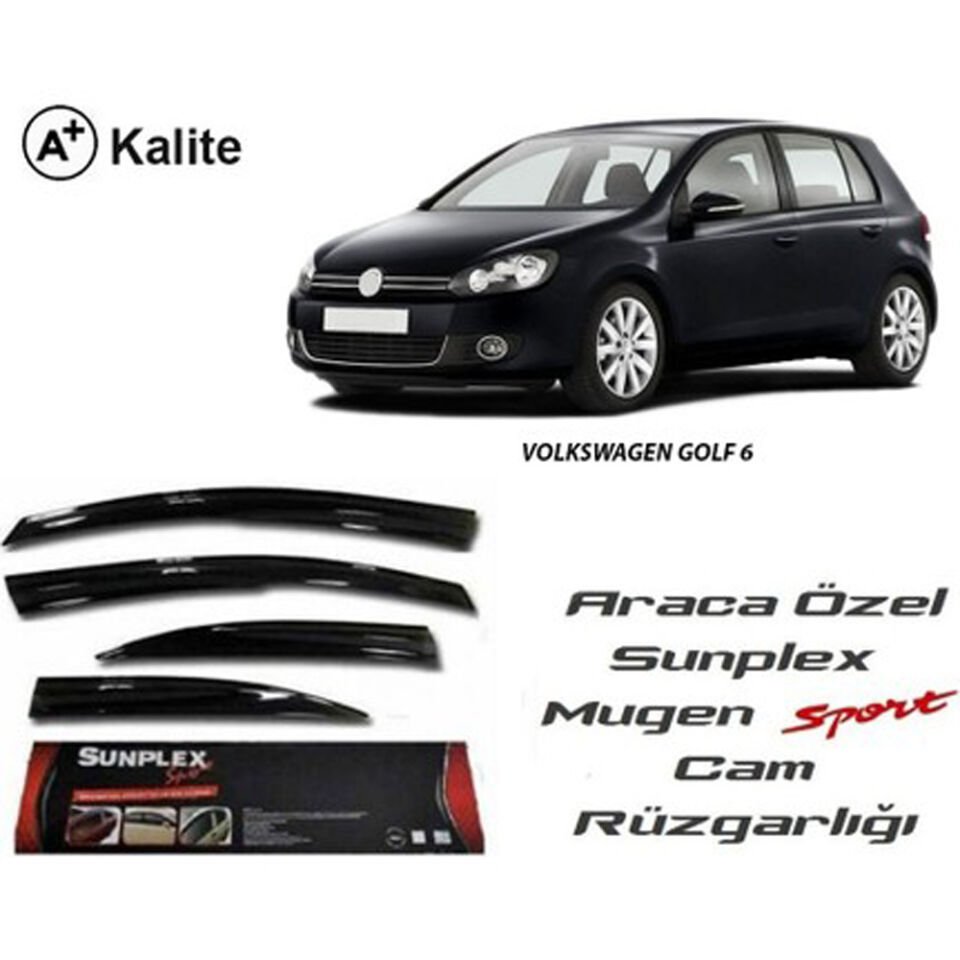 VW GOLF 5-6-7 2005-2019 MUGEN CAM RÜZGARLIĞI