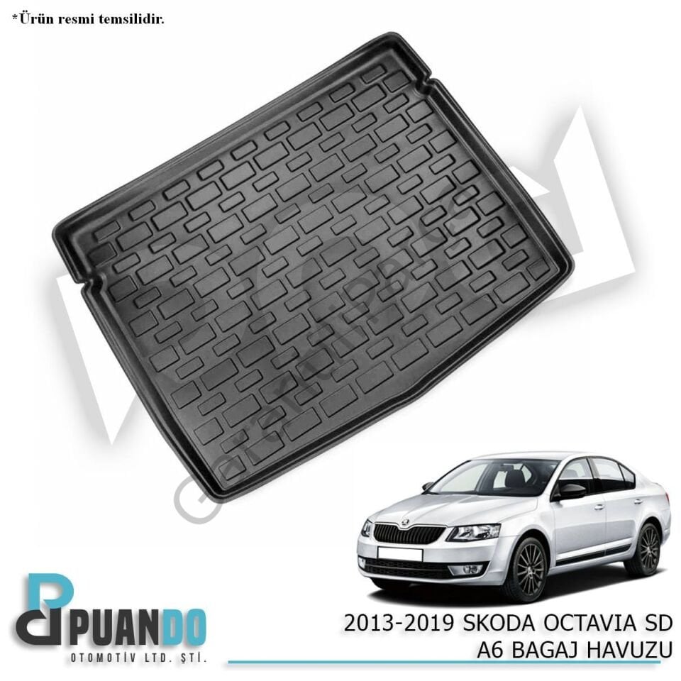 2013-2019 SKODA OCTAVIA SD A6 BAGAJ HAVUZU