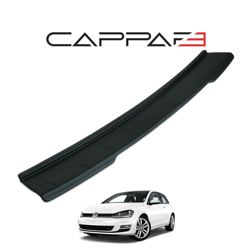 Volkswagen Golf 7 2013-2021 Yıl Aralığı Uyumlu Arka Tampon Eşiği Mat