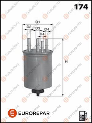 BMW JAGUAR S-TYPE II (X200) 04-07 YAKIT FILTRESI C2C33299 EUROREPAR