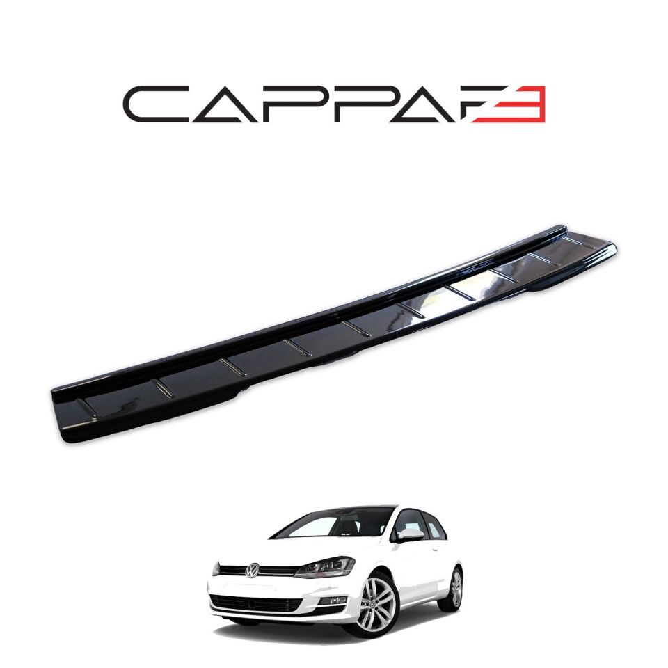 Volkswagen Golf 7 2013-2021 Yıl Aralığı Uyumlu Arka Tampon Eşiği Parlak