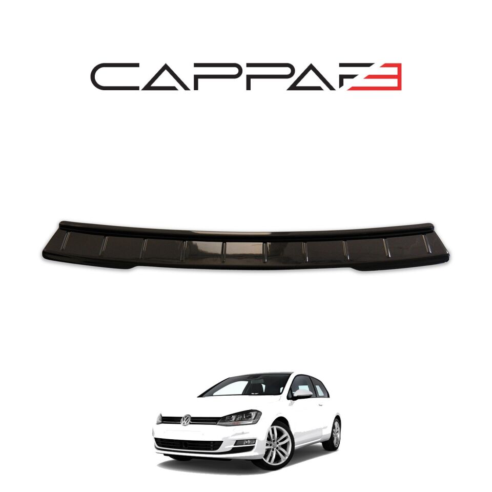 Volkswagen Golf 7 2013-2021 Yıl Aralığı Uyumlu Arka Tampon Eşiği Parlak