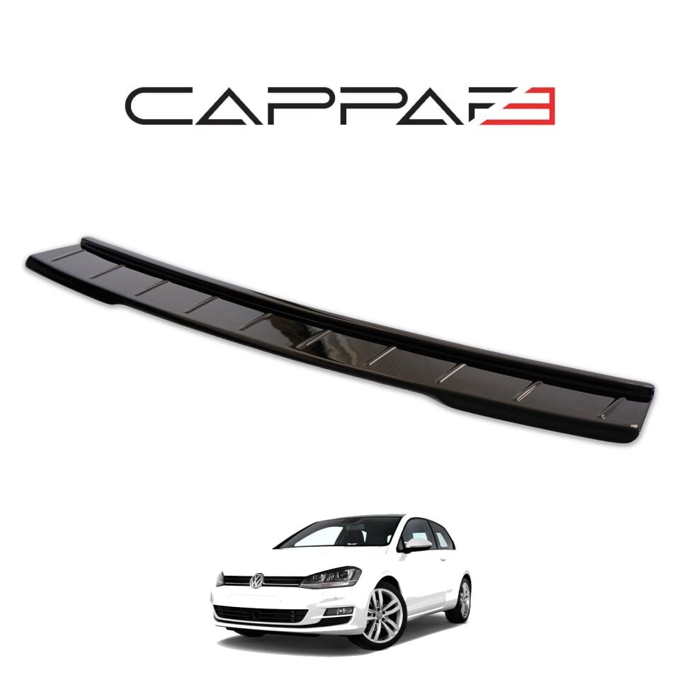 Volkswagen Golf 7 2013-2021 Yıl Aralığı Uyumlu Arka Tampon Eşiği Parlak