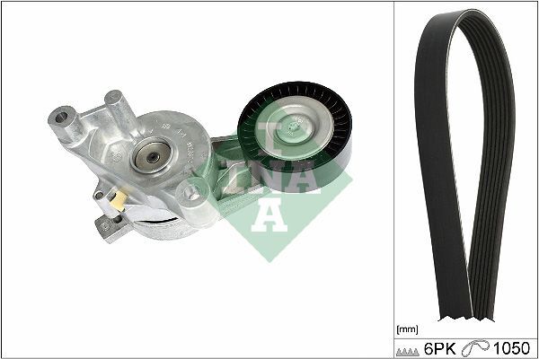 VOLKSWAGEN GOLF5-CADDY-PASSAT-T5-A3-A4 04- V KAYIS GERGISI KOMPLE 03G903315A INA