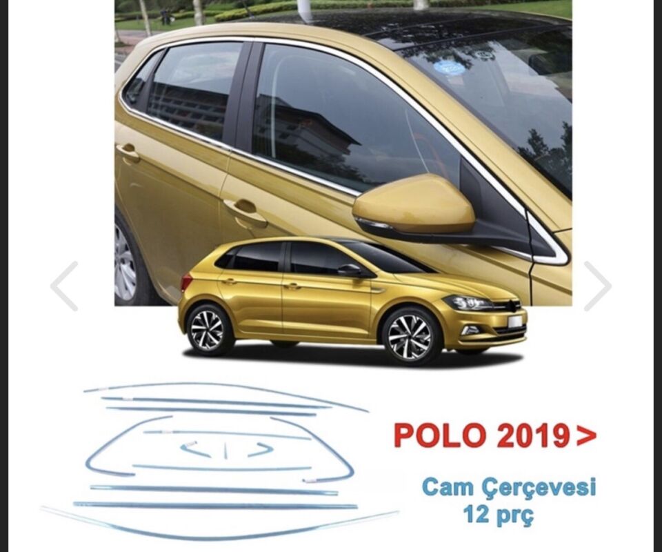 KROM CAM ÇERÇEVESİ  VW POLO 2021+