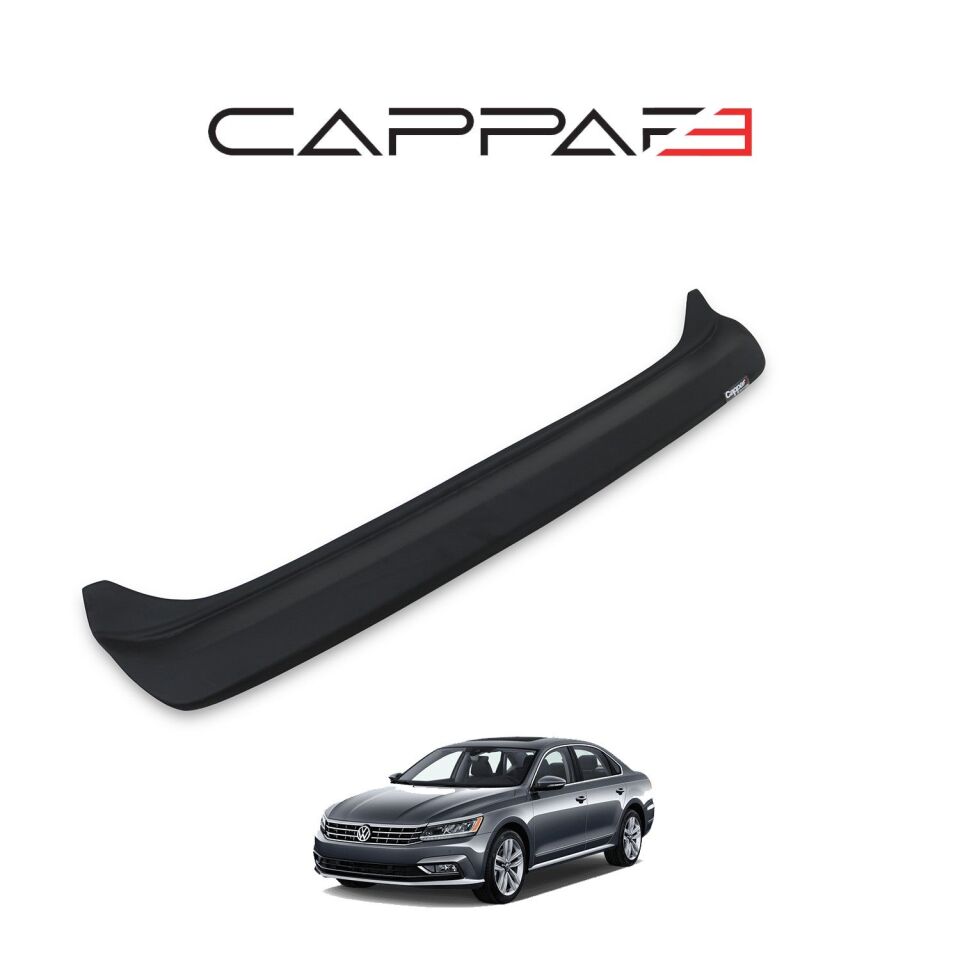 Volkswagen Passat 2015- Yılı ve Sonrası Uyumlu Arka Tampon Eşiği Mat