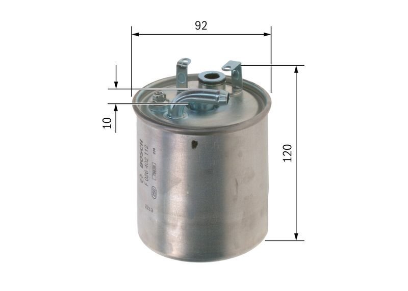 FIAT JEEP GRAND CHEROKEE II 03- YAKIT FILTRESI 5080477AB MANN