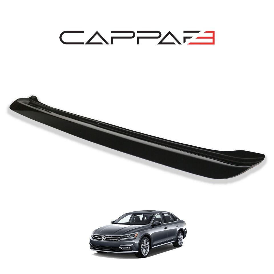 Volkswagen Passat 2015- Yılı ve Sonrası Uyumlu Arka Tampon Eşiği Parlak