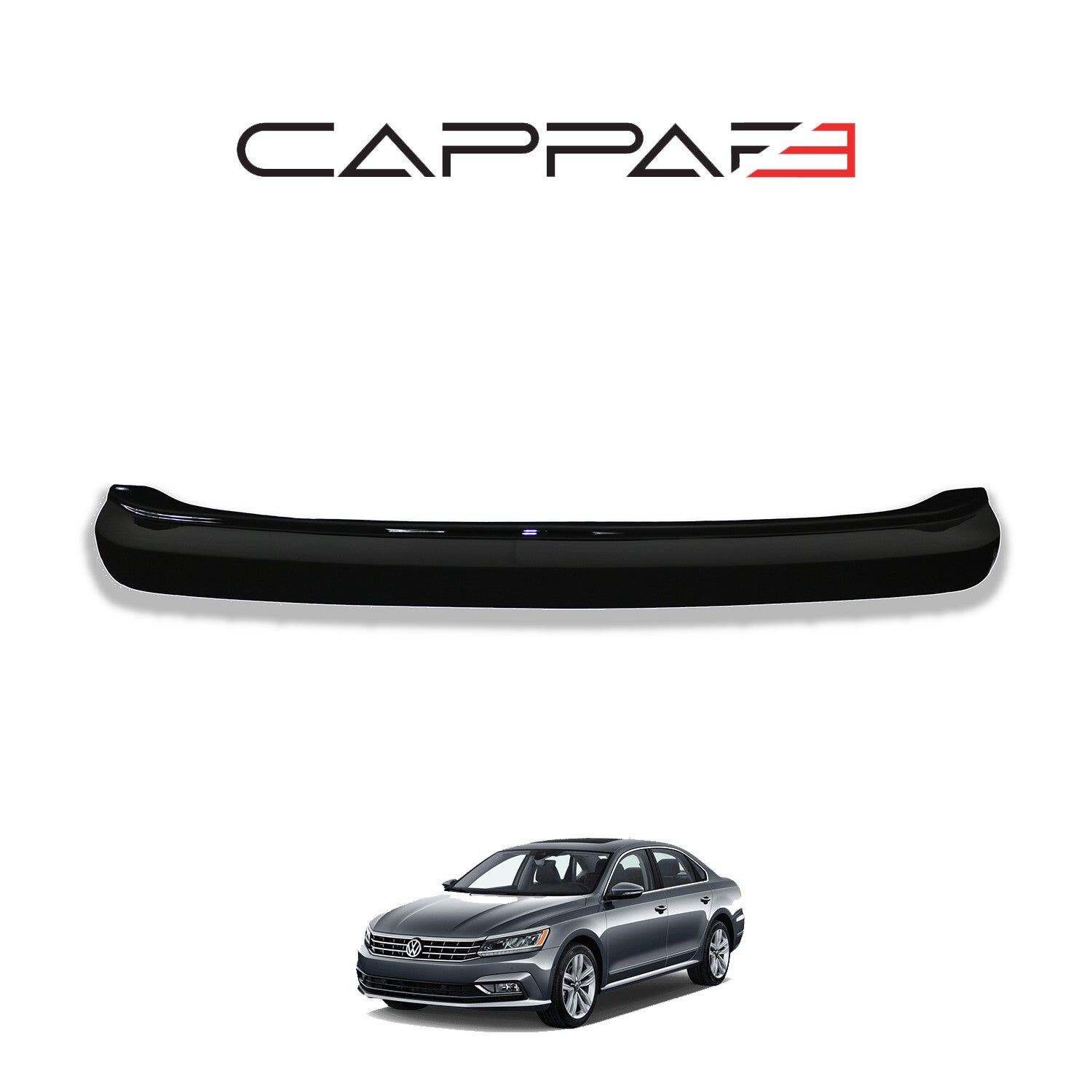 Volkswagen Passat 2015- Yılı ve Sonrası Uyumlu Arka Tampon Eşiği Parlak