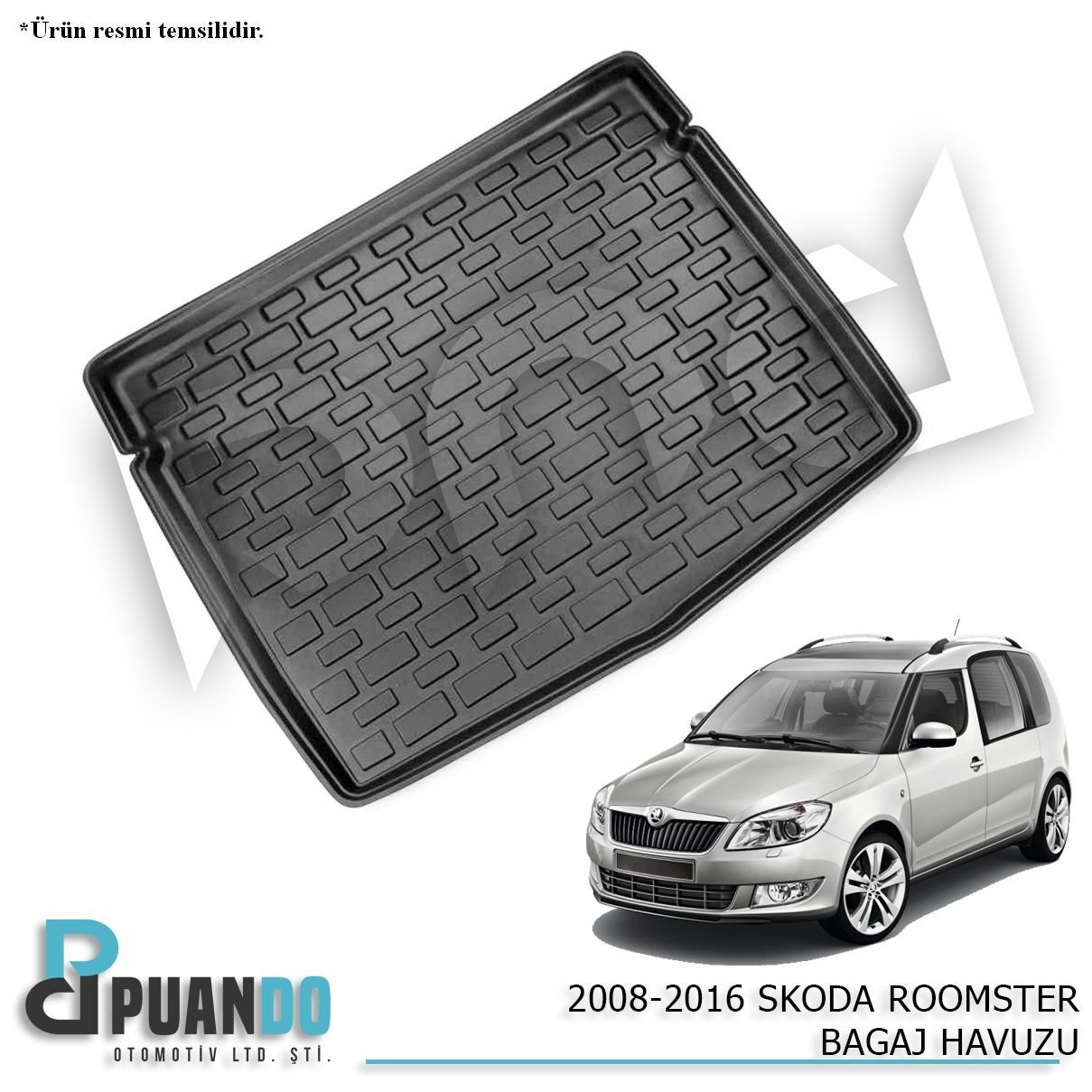 2008-2016 SKODA ROOMSTER BAGAJ HAVUZU