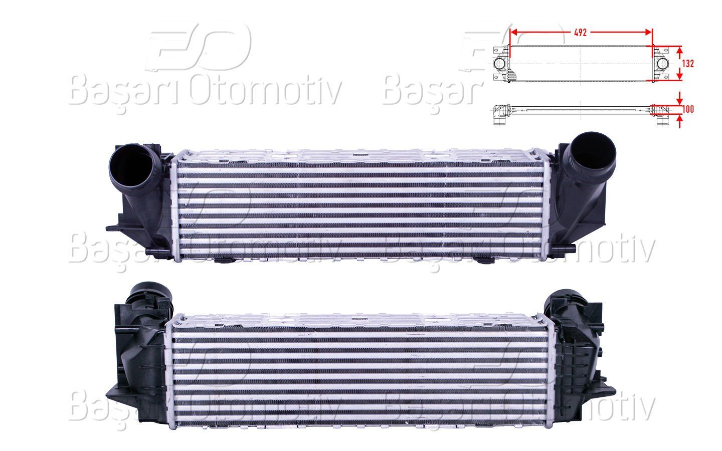 BMW F10-F10 LCI-F11-F11 LCI-F18- F18 LCI 10-17 TURBO RADYATÖRÜ 17117618769 BSG