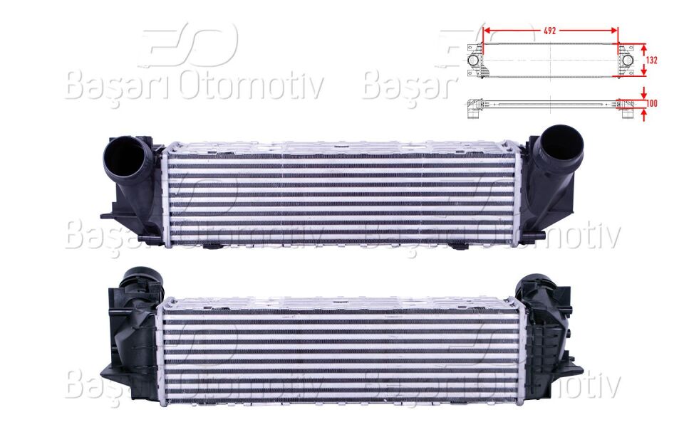 BMW F10-F10 LCI-F11-F11 LCI-F18- F18 LCI 10-17 TURBO RADYATÖRÜ 17117618769 BSG