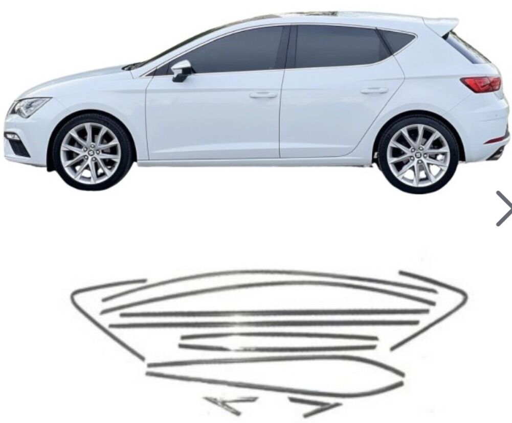 KROM CAM ÇERÇEVESİ  SKODA LEON 2013-