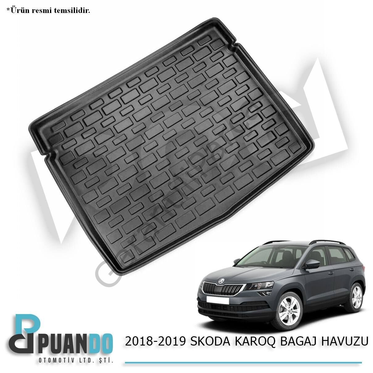2018-2019 SKODA KAROQ BAGAJ HAVUZU