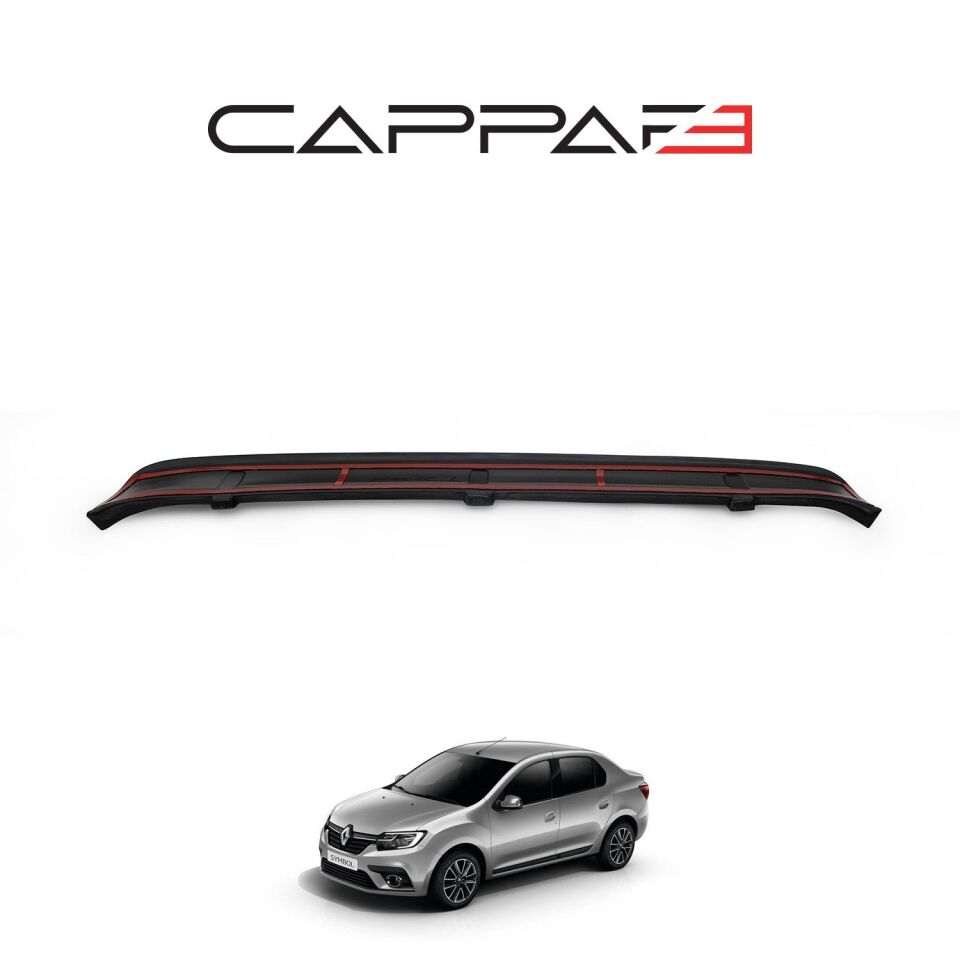 Renault Symbol 2013- Yılı ve Sonrası Uyumlu Arka Tampon Eşiği Mat