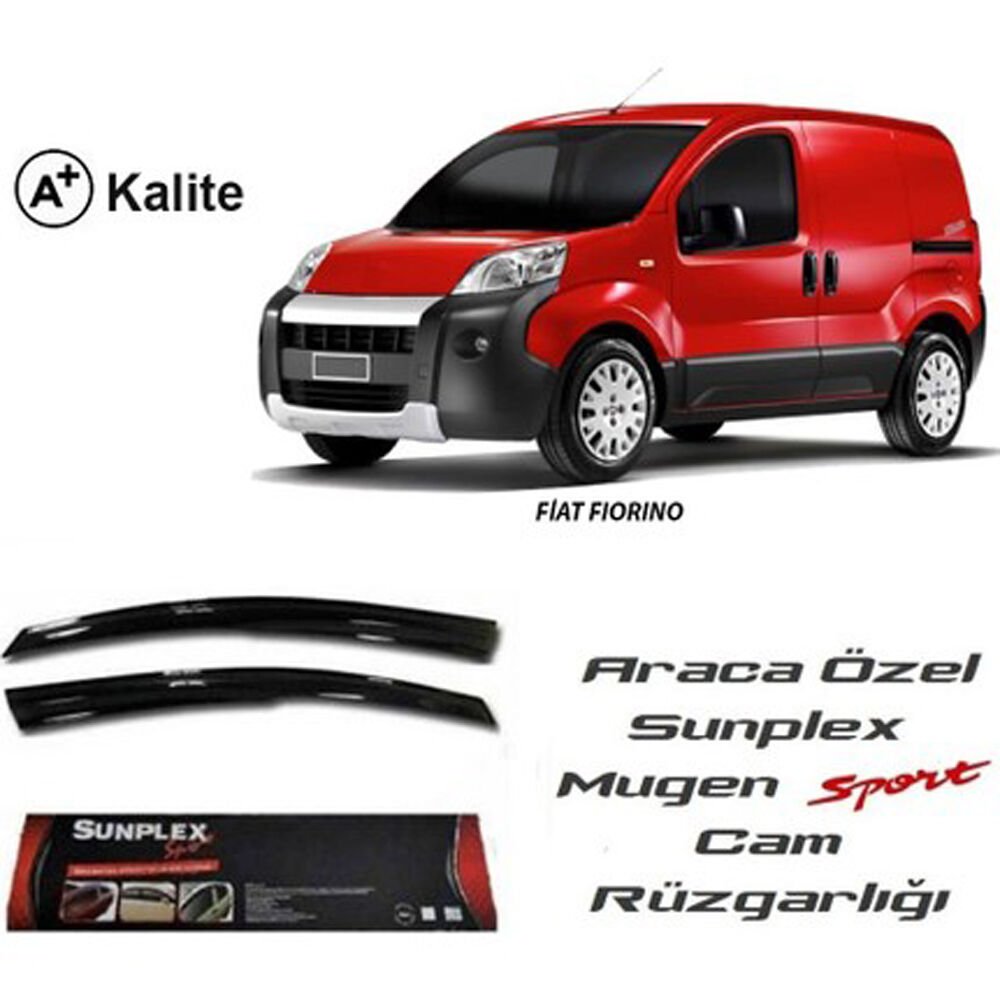 FIAT FIORINO BIPPER NEMO MUGEN CAM RÜZGARLIĞI2007-2017 2PRÇ