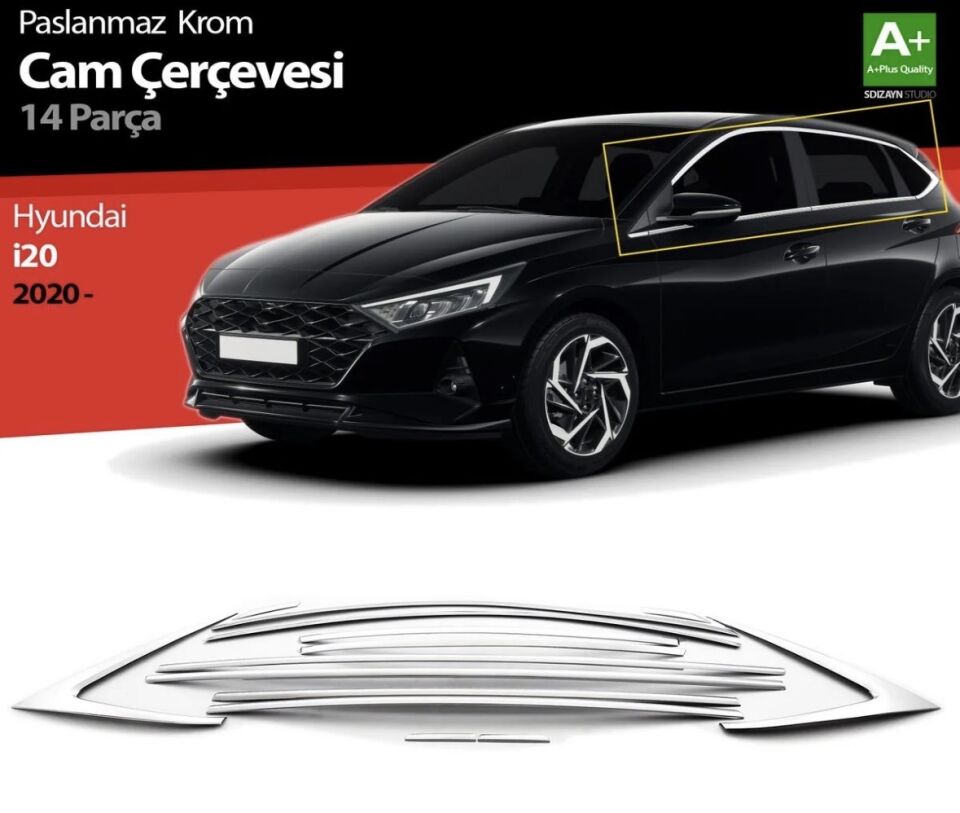 KROM CAM ÇERÇEVESİ  HYUNDAİ İ20 2020
