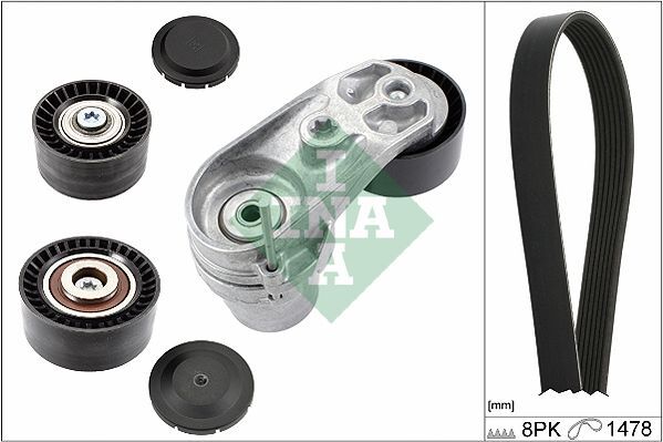 BMW F06 vb. 43009 V KAYIS GERGI RULMANI 11287615130 INA