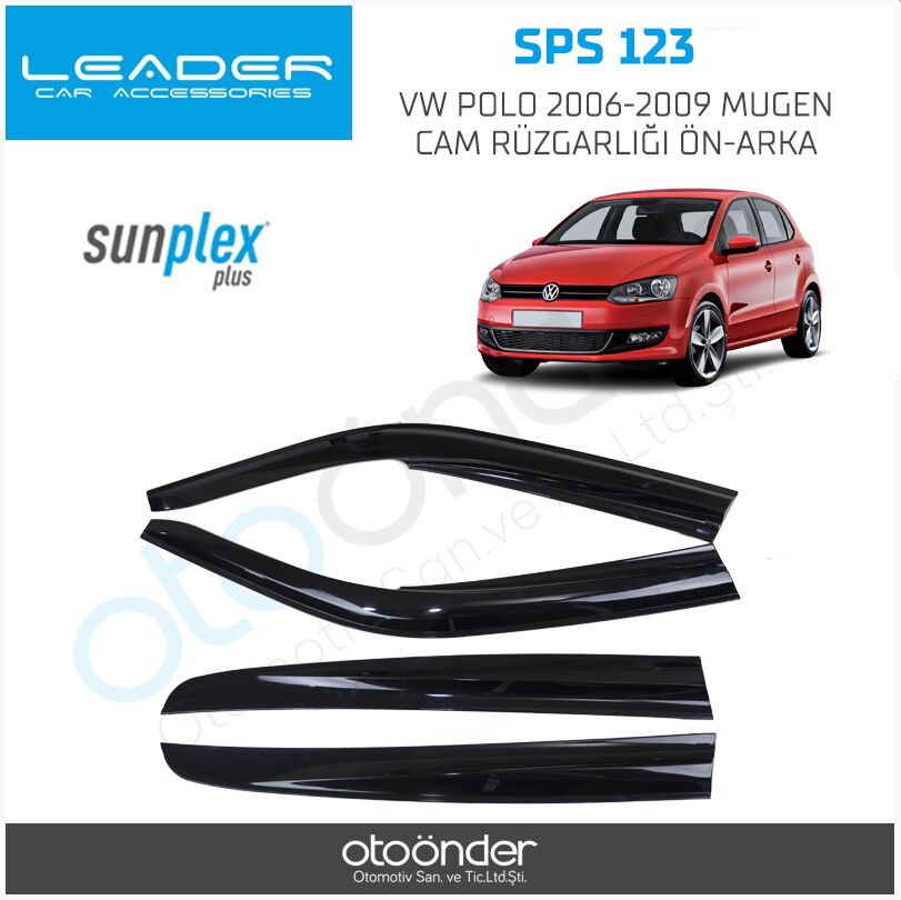 VW POLO 1994-2000 MUGEN CAM RÜZGARLIĞI ÖN-ARKA