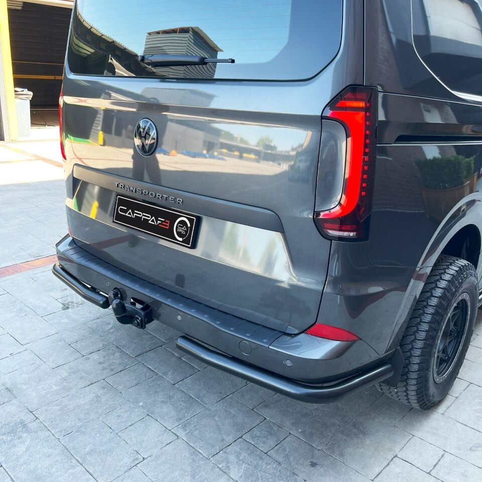 Volkswagen T7 2022- Yılı ve Sonrası Uyumlu Arka Tampon Eşiği Mat