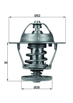 FIAT DUCATO III-BOXER III-JUMPER III-TRANSIT 06- TERMOSTAT 9661331580 BEHR-T