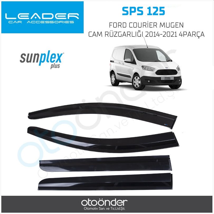FORD COURİER MUGEN CAM RÜZGARLIĞI 2014-2021 4PARÇA