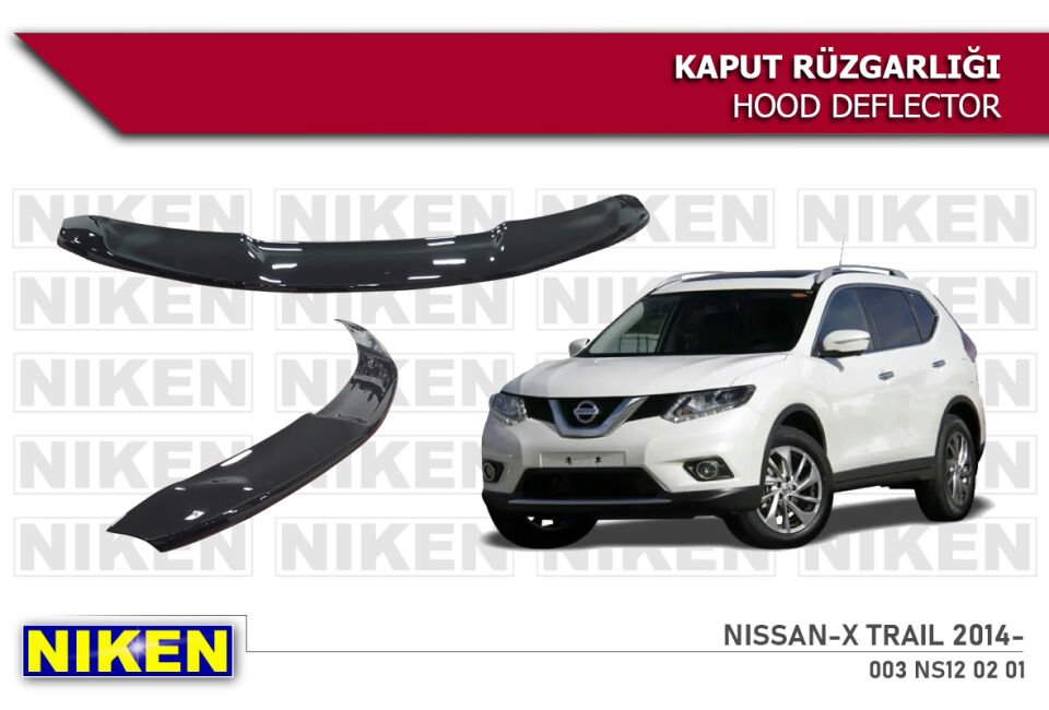 NISSAN X-TRAIL 2014- KAPUT RÜZGARLIĞI ECO