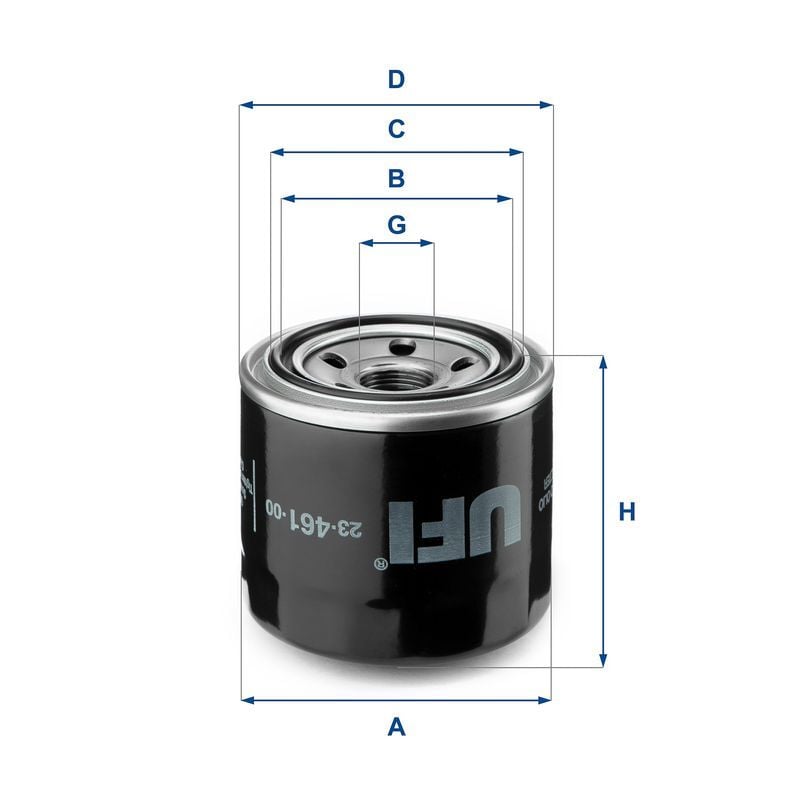 HONDA Uyumlu 88-00 YAG FILTRESI 15400-PR3-003 UFI