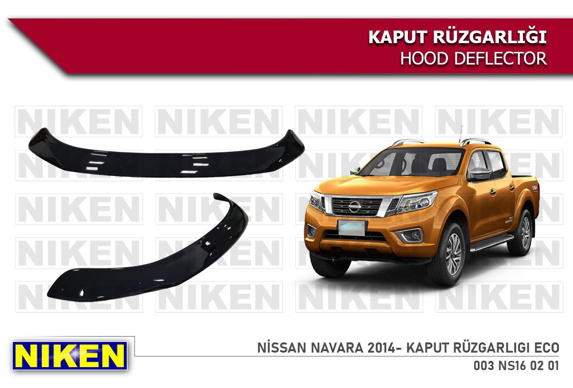 NİSSAN NAVARA 2014- KAPUT RÜZGARLIGI ECO