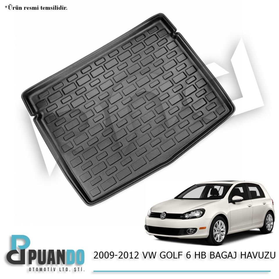 2009-2012 VW GOLF 6 HB BAGAJ HAVUZU