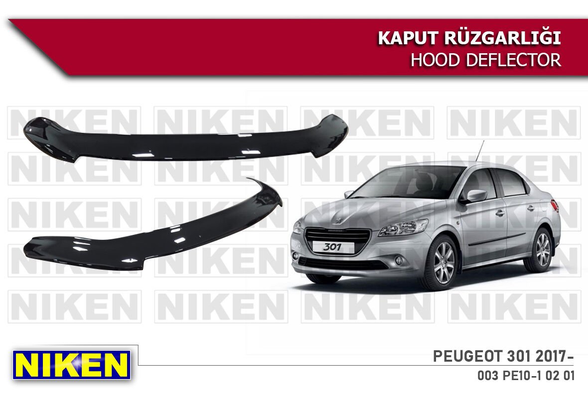 PEUGEOT 301 2017- KAPUT RÜZGARLIĞI ECO