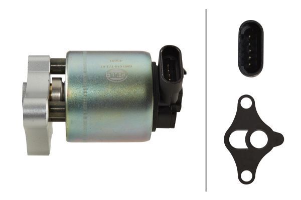 OPEL ASTRA G CORSA C VECTRA B VECTRA C 01-04 EGR VALFI 851038 HELLA