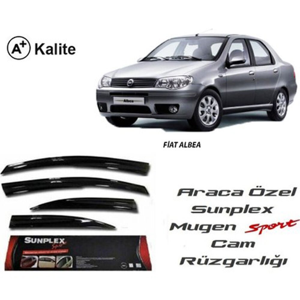 FIAT ALBEA PALIO 2002-2012 MUGEN CAM RÜZGARLIĞI4PRÇ
