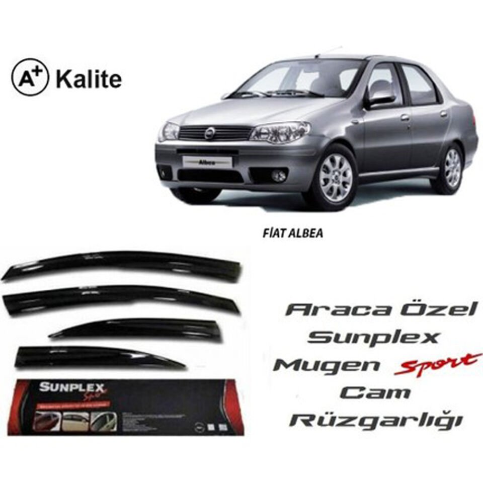 FIAT ALBEA PALIO 2002-2012 MUGEN CAM RÜZGARLIĞI4PRÇ