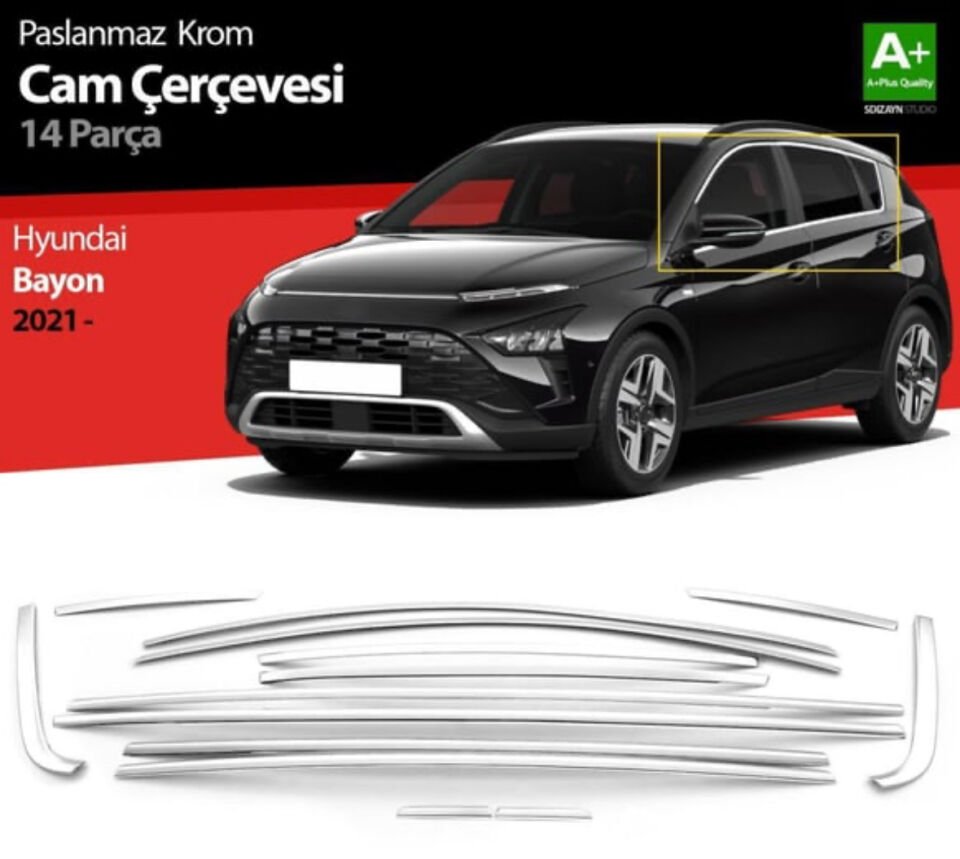 KROM CAM ÇERÇEVESİ  HYUNDAİ BAYON