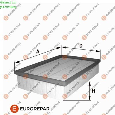 RENAULT CLIO I TWINGO I 91- HAVA FILTRESI 7701036270 EUROREPAR