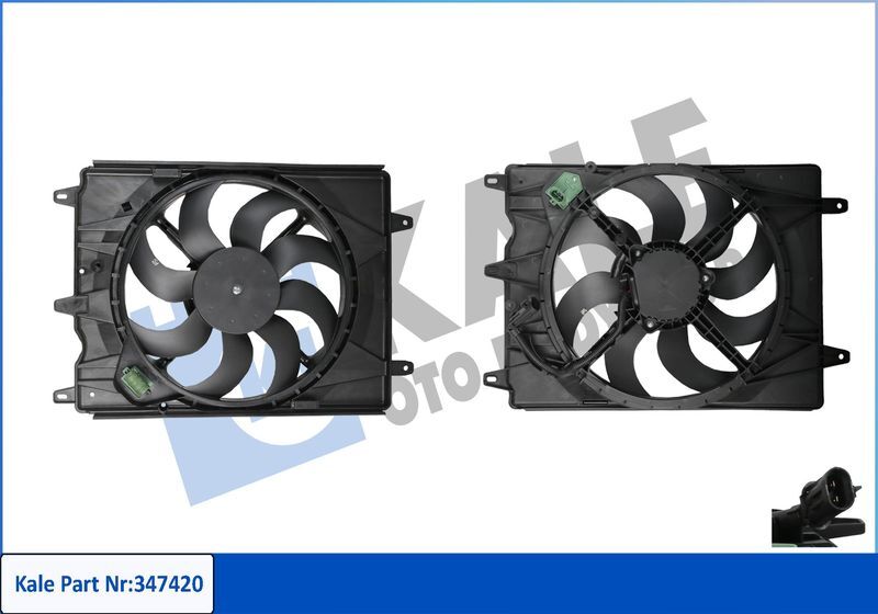 FIAT EGEA 15- FAN MOTORU 52052605 KALE