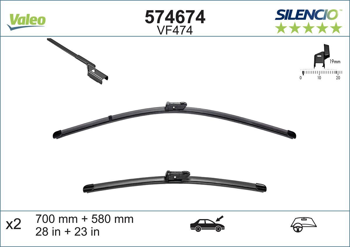 OPEL MERIVA B 13- SILECEK SÜPÜRGESI ÖN TAKIM 1272032 VALEO