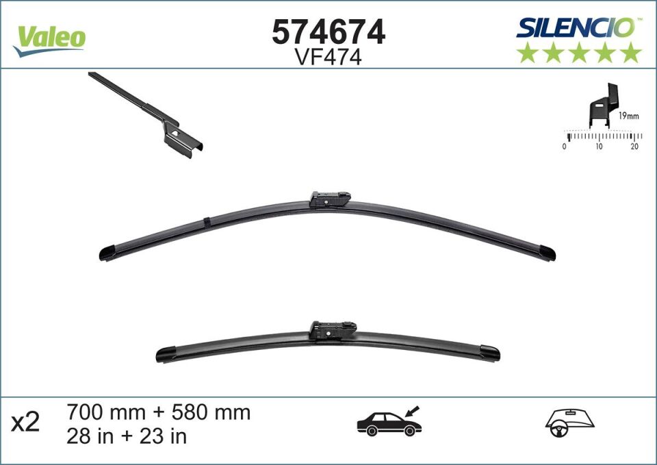 OPEL MERIVA B 13- SILECEK SÜPÜRGESI ÖN TAKIM 1272032 VALEO