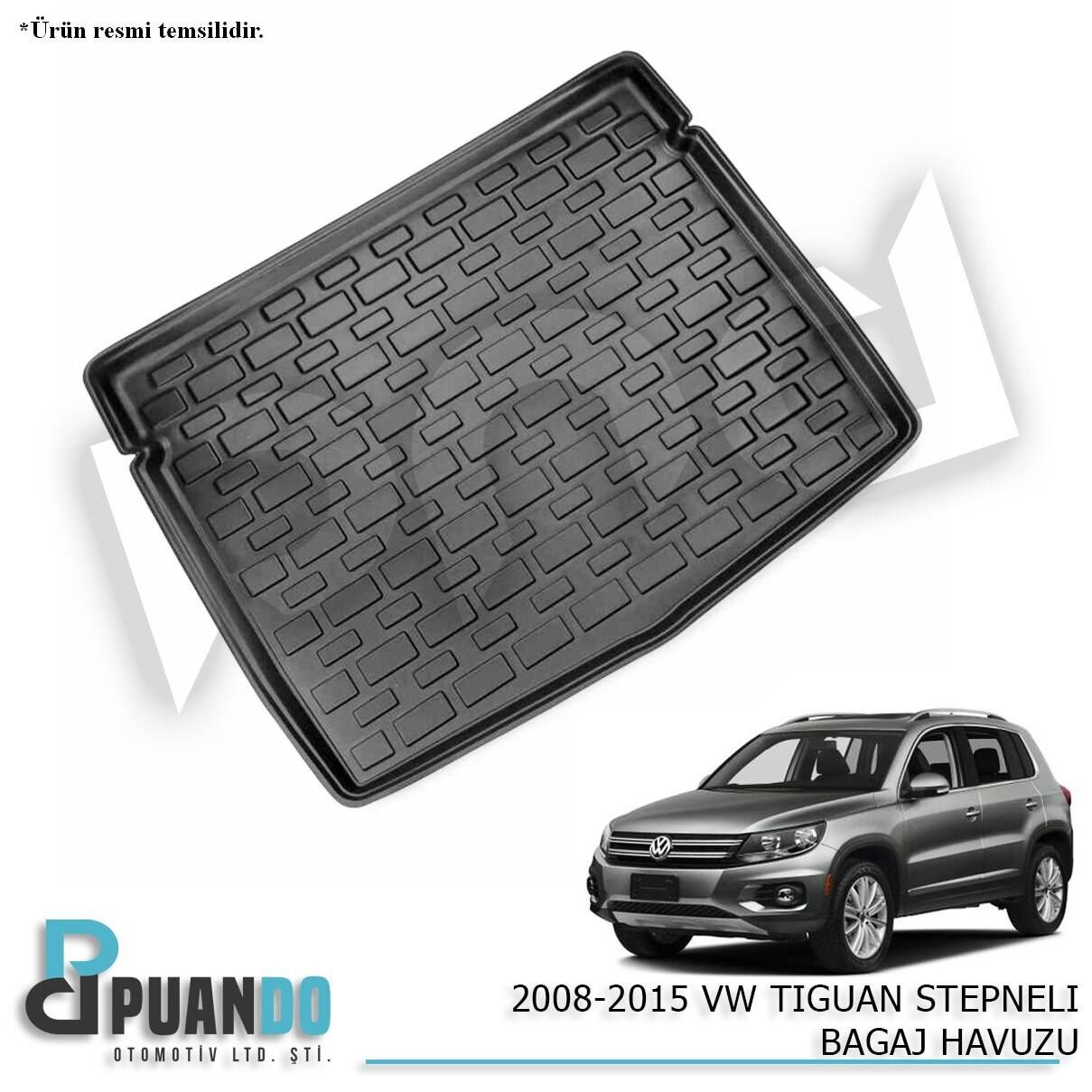 2008-2015 VW TIGUAN STEPNELI BAGAJ HAVUZU