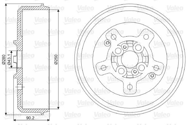 CX5 (KE, KF) 12- FREN DISKI ARKA K011-26-251C BOSCH 2'li Paket