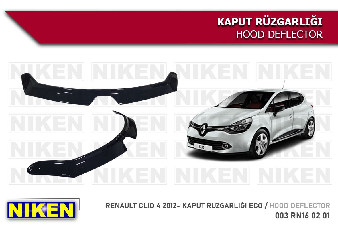 RENAULT CLIO 4 2012- KAPUT RÜZGARLIĞI ECO
