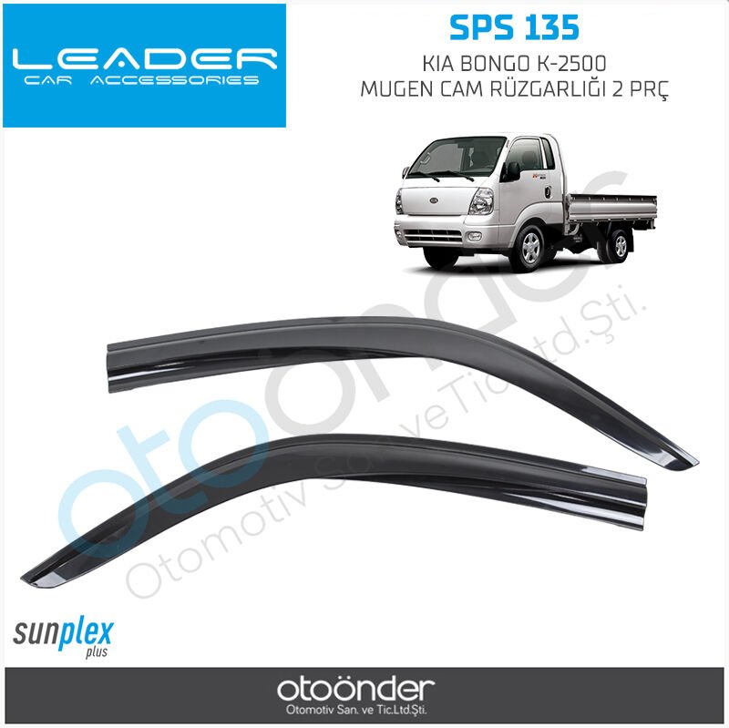 KIA BONGO K-2500 MUGEN CAM RÜZGARLIĞI 2 prç
